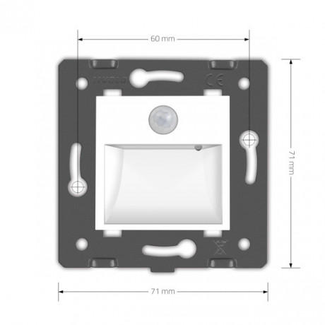 Механизм светильник для лестниц подсветка пола с датчиком движения Livolo, 782800511