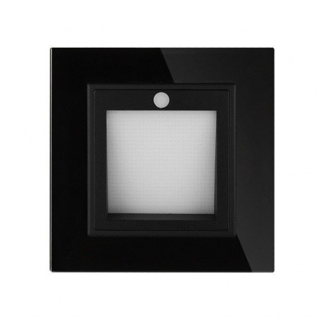 Светильник для лестниц подсветка пола с датчиком освещенности Livolo черный (W291JD-12)