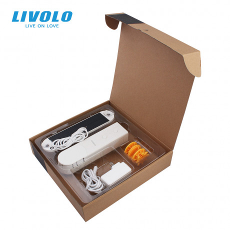 Умный электропривод для автоматизации рулонных штор жалюзи Livolo (VL-XJ001)
