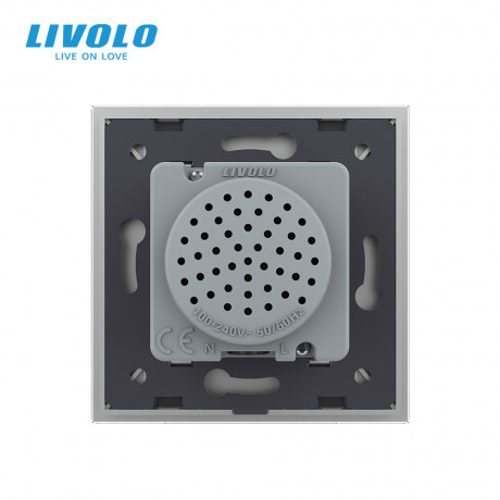 Bluetooth 5.0 колонка Livolo серый (VL-C7-FCF-2IP)