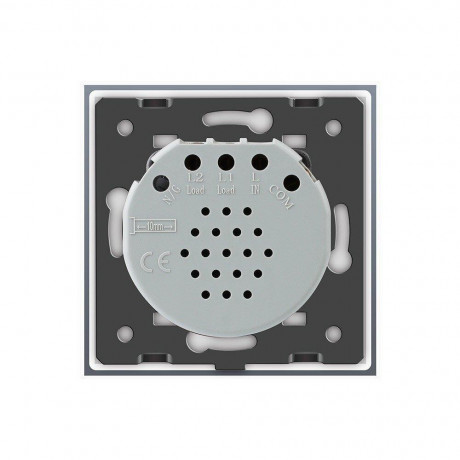 Бесконтактный выключатель 1 сенсор Livolo розовый стекло (VL-C701-PRO-17)