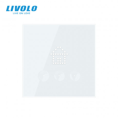 Выключатель сценариев Livolo белый (VL-C703Z1-2WG)