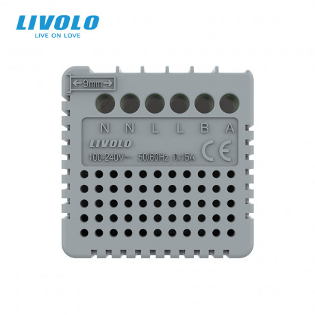 Модуль управления кондиционером Livolo серый (VL-FCA-2IPS72)