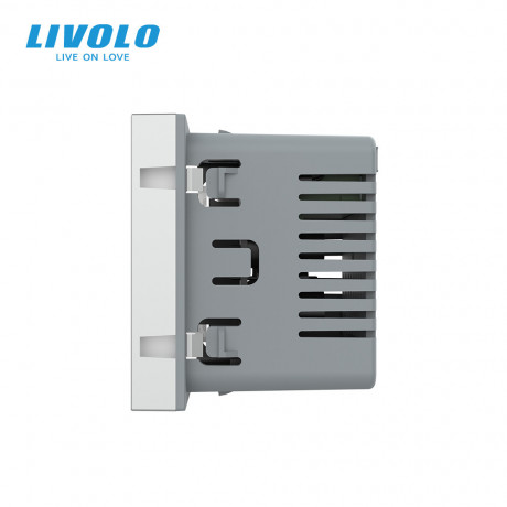 Модуль управления кондиционером Livolo серый (VL-FCA-2IPS72)