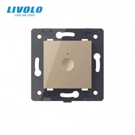 Механизм сенсорный выключатель Sense 1 сенсор Livolo золото (782000113)