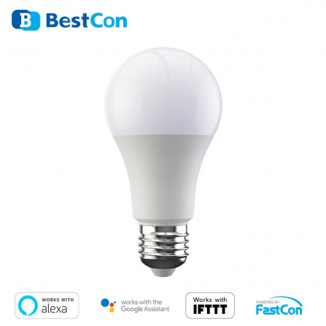 Розумна біла Wi-Fi лампа Bestcon LB1