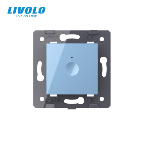 Механизм сенсорный выключатель Sense 1 сенсор Livolo голубой (782000119)