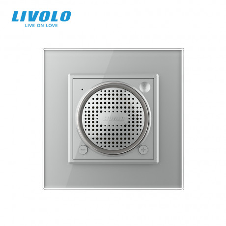 Bluetooth 5.0 колонка Livolo серый (VL-C7-FCF-2IP)