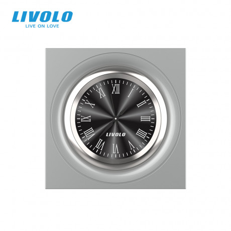 Механизм часы Livolo серый (VL-FCCL-2IP)