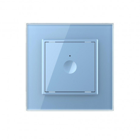Сенсорный выключатель Sense 1 сенсор Livolo голубой (722000119)