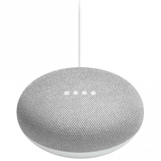 Голосовой ассистент Google Home Mini. Светло-серый