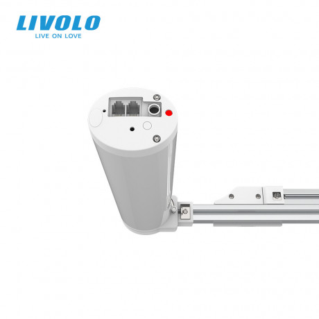 Безшумный мотор для карниза с WiFi управлением Livolo (VL-SHJ002)
