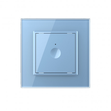 Сенсорный выключатель Sense 1 сенсор Livolo голубой (722000119)